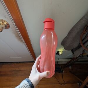 Tupperware Red Water Bottle